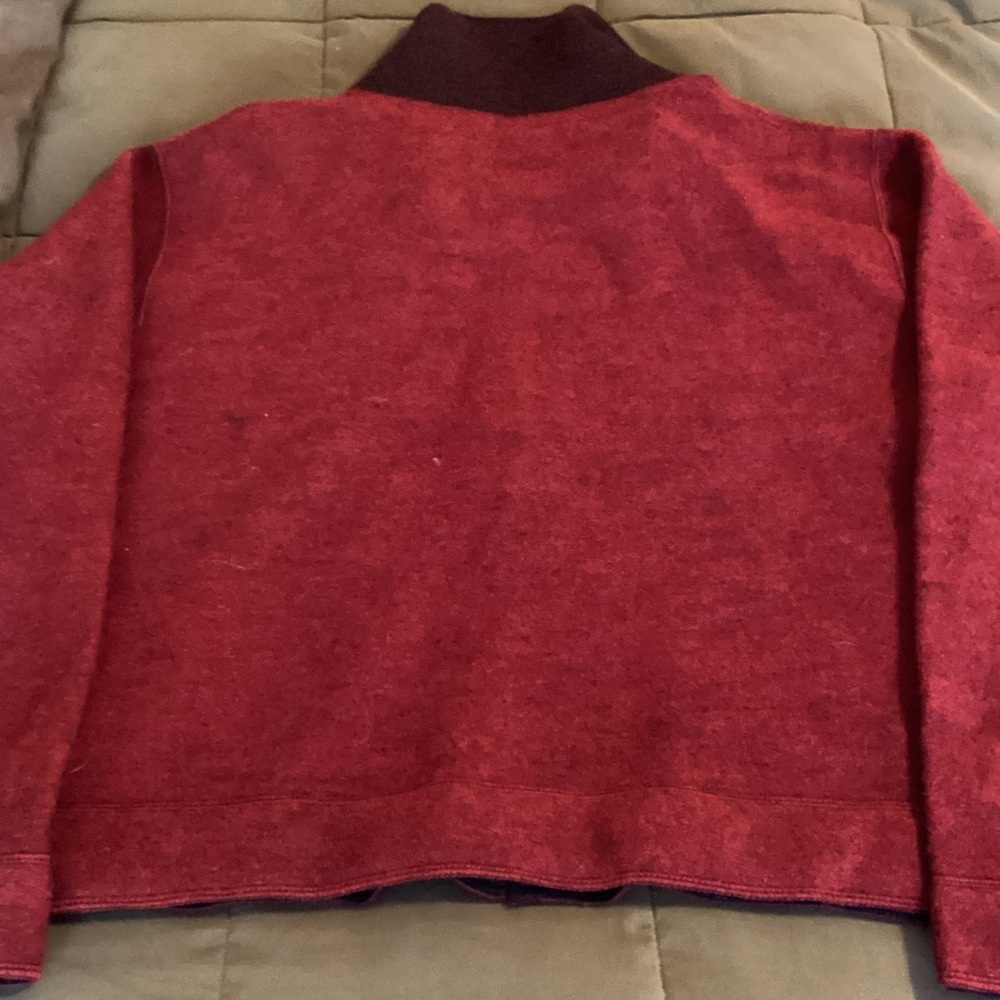 Red Zip-Up Jacket - Picture 3 of 4